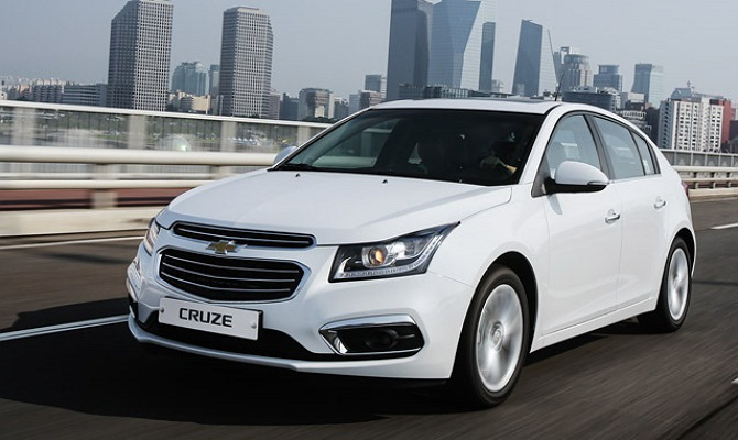 Бампер Chevrolet Cruze Sport Шевроле Круз Тюнинг