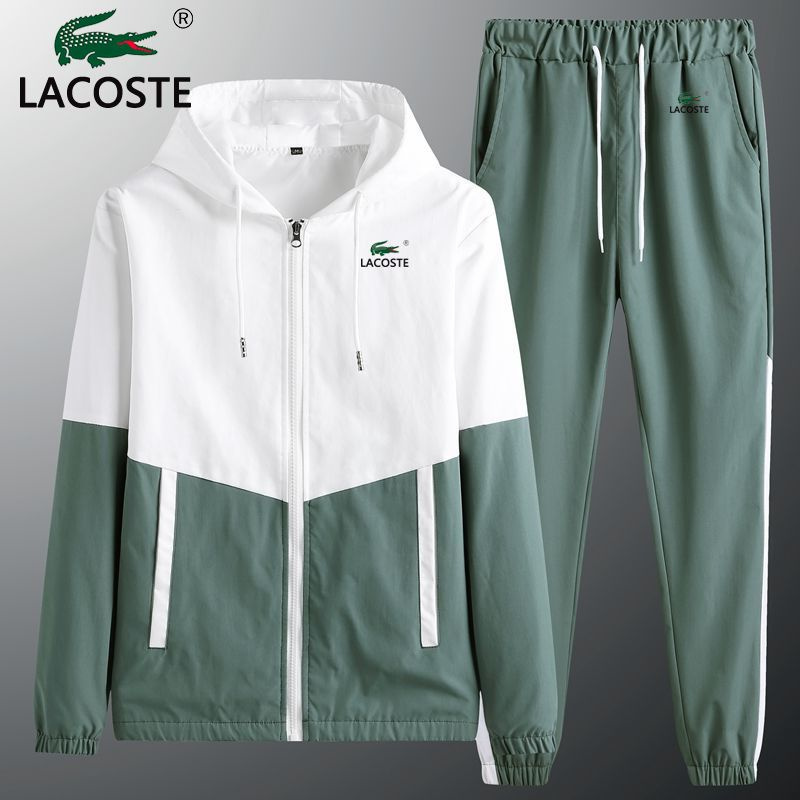 Женские брюки lacoste для бега из хлопка Спортивные костюмы в 