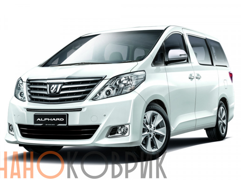 Автоковрики ЭВА EVA для Toyota Alphard II правый руль 