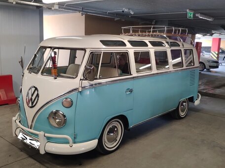 VW T1 Bus 1963 Flower Power Модель 1