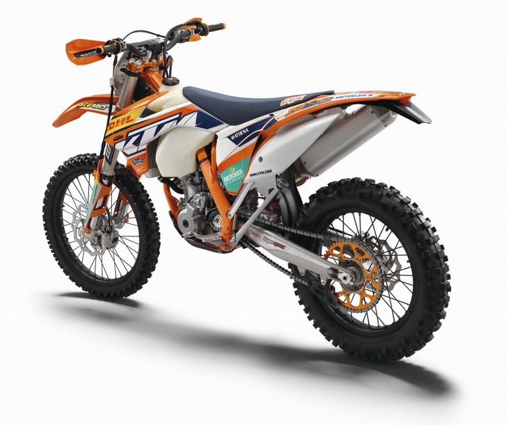 4-тактные кроссовые мотоциклы KTM 450 SX-F, 350 SX-F и 250 SX 