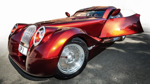 Morgan Aero 8, а внутри