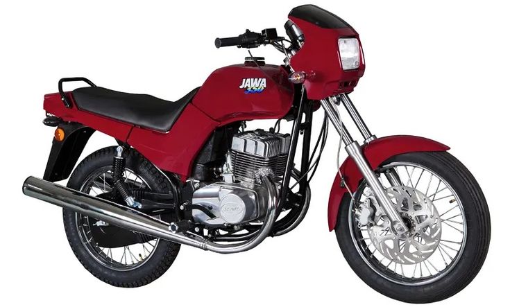 Jawa 350 Plastic Model Motorcycle 