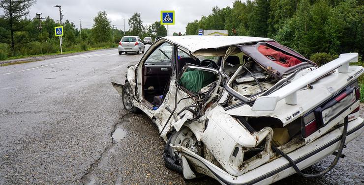 Восемь разбитых авто, несколько пострадавших