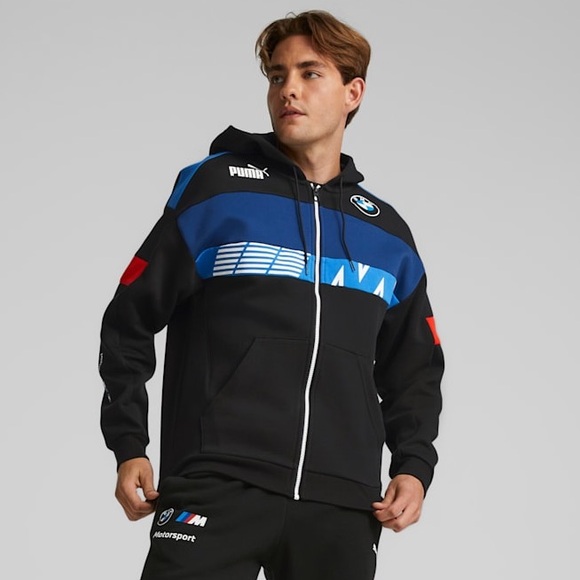 PUMA BMW Motorsport Jackets Men BMW Blue