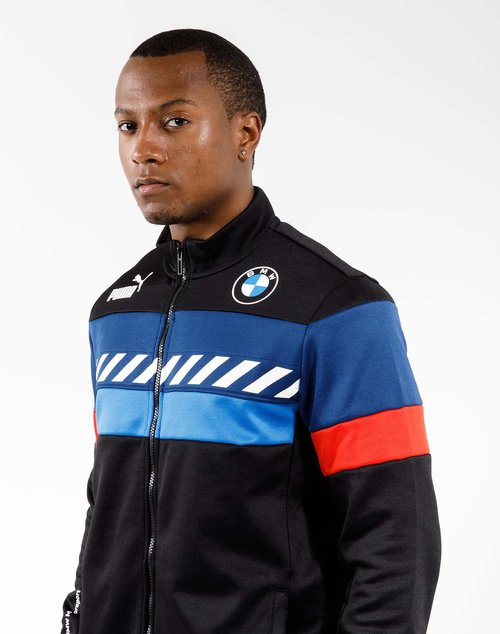 Мужская двусторонняя куртка Puma BMW M Motorsport, черный 