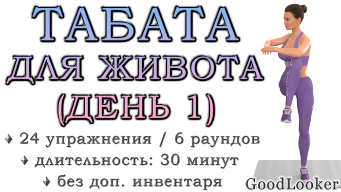 Табата ⇔ Жиросжигающие интервальные тренировки ⇔ Упражнения 