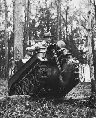 Гусеничный мотоцикл Tractorcycle 1938 г