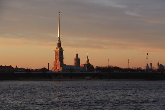 Петропавловская крепость, Заячий остров, Санкт-Петербург 