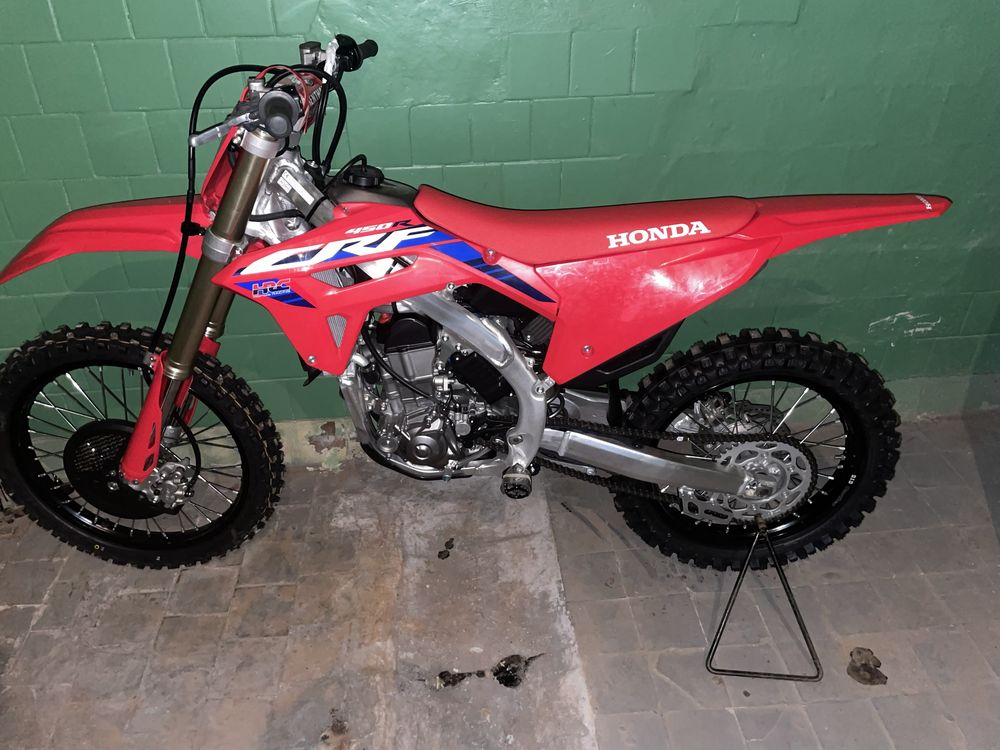 Тест Honda CRF450 2021 года