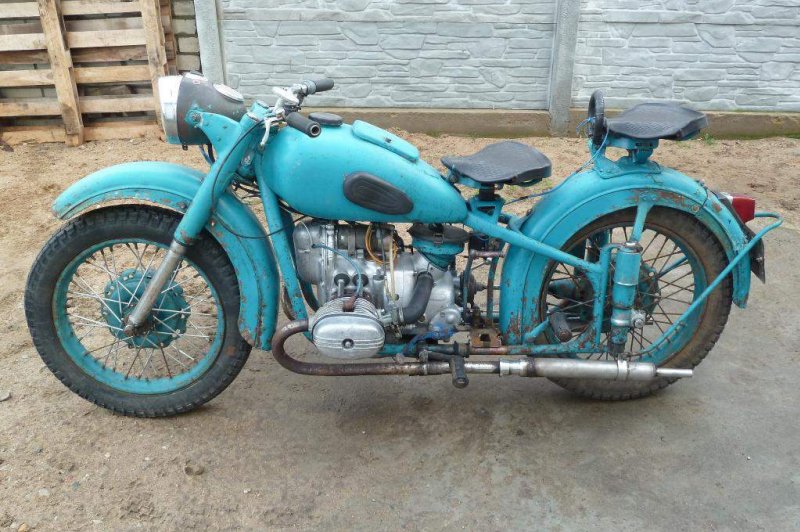 Ural M 66 with sidecar, 1973