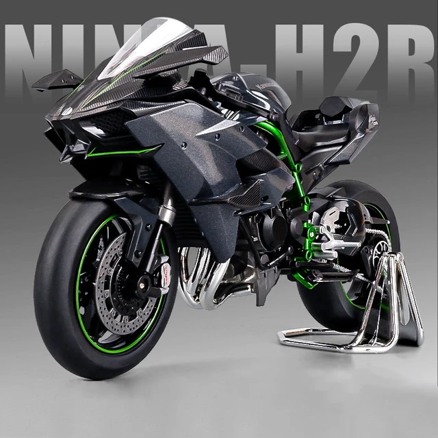 Kawasaki Ninja H2 Pre-coloured Meng 