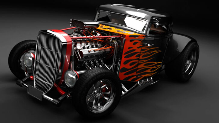 Радиоуправляемая машина Traxxas HOT ROD TRA93034-4 