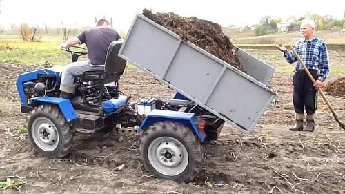 Минитрактор нормик 4x4 переломка 