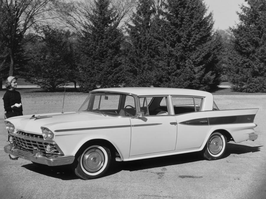 Rambler Classic 550 Four Door at Year Kenosha Car Show 1964 