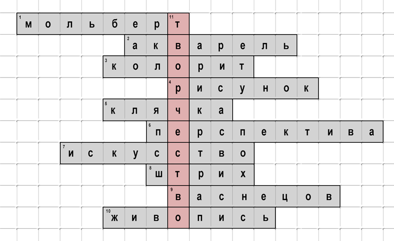 Спорт-кроссворд