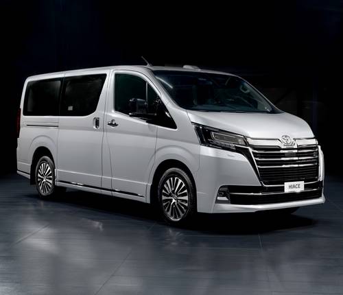 Представлен гибридный минивэн Toyota Granvia