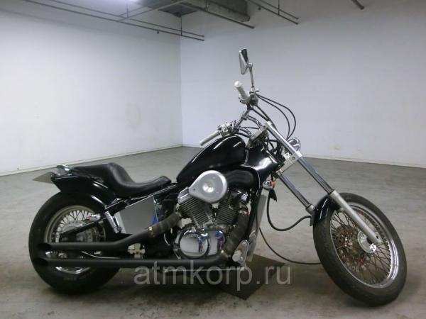 Honda Shadow 750 Black Spirit Чоппер, обзор и фото 