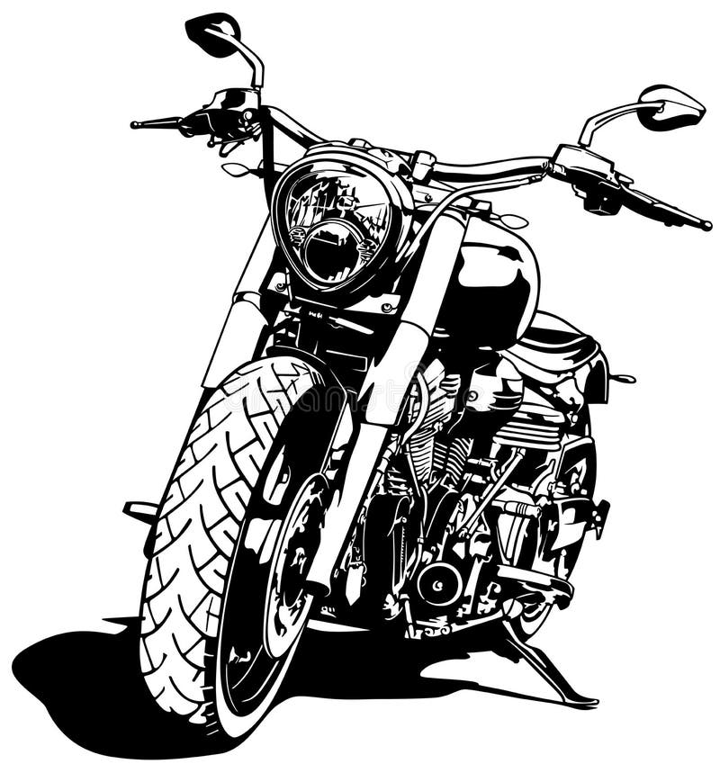 Motorcycle sketch