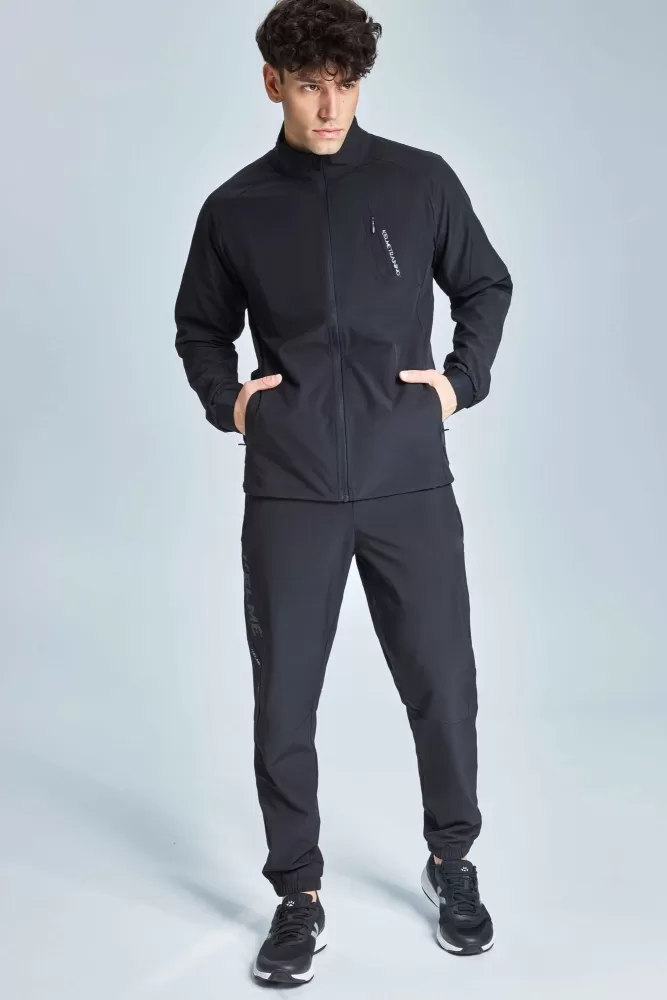 Спортивный костюм мужской Puma Hooded Tracksuit хаки-черного 