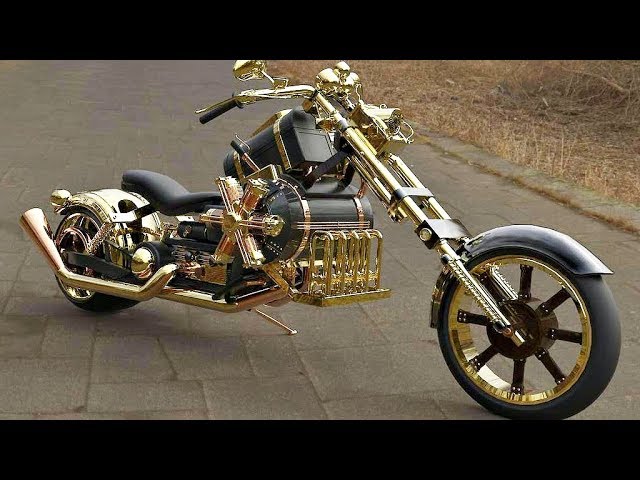 Steampunk motorcycle 