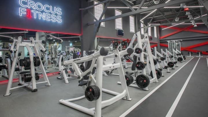 Жаркое открытие нового фитнес-клуба Crocus Fitness Сириус 