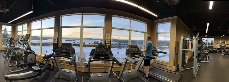 360° view of Fitness Gym club full 360 