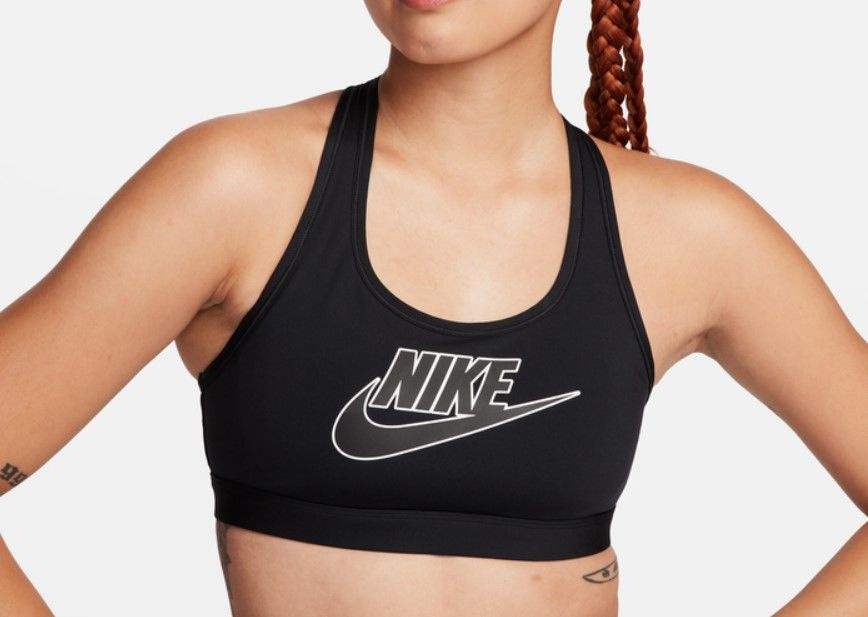 ᐉ Топ женский Nike Dri-Fit Swoosh Black DM0579-010