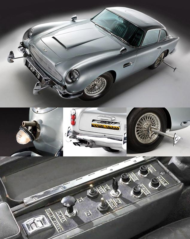 Легендарный Aston Martin DB5 агента 007 ушел с молотка