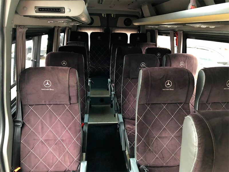 Заказ микроавтобусов Mercedes-Benz Sprinter Турист