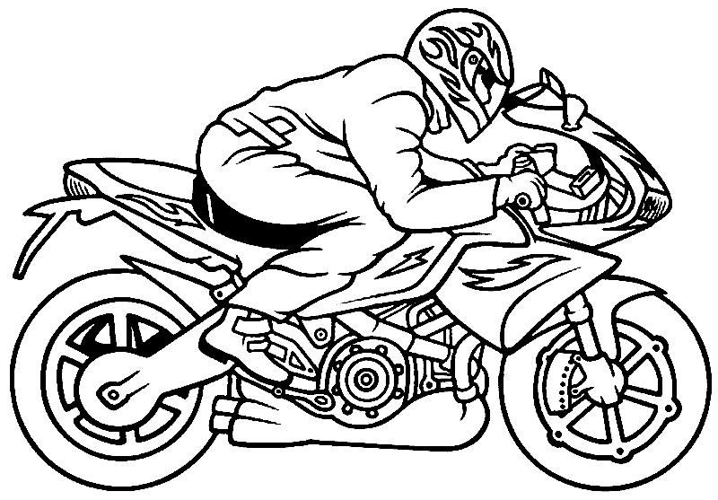 Picture Motorcyclist