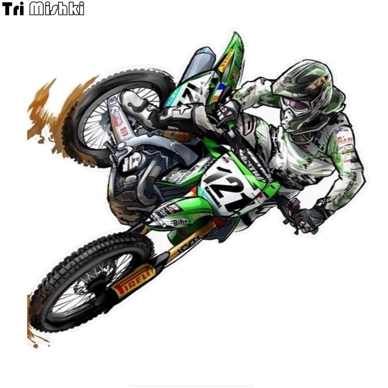 Custom Motocross мотоцикл топливный бак блока рампы наклейки 