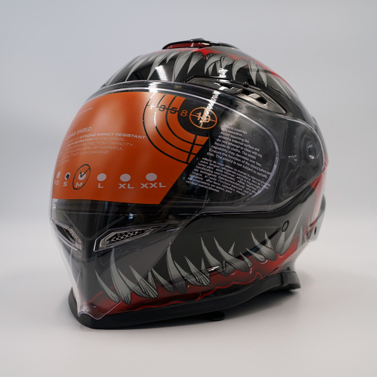 Шлем Shoei Gt-Air 2 аэрография Venom Marvel