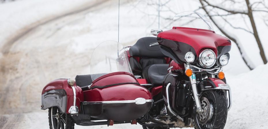 Indian Scout с коляской от мастерской Alternative Sidecar 