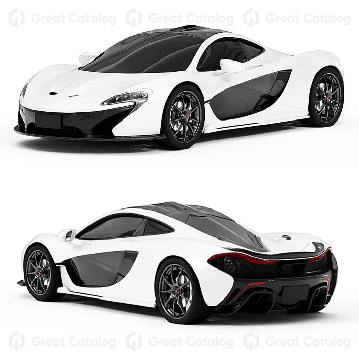 Автомобиль McLaren P1 319370 3D 