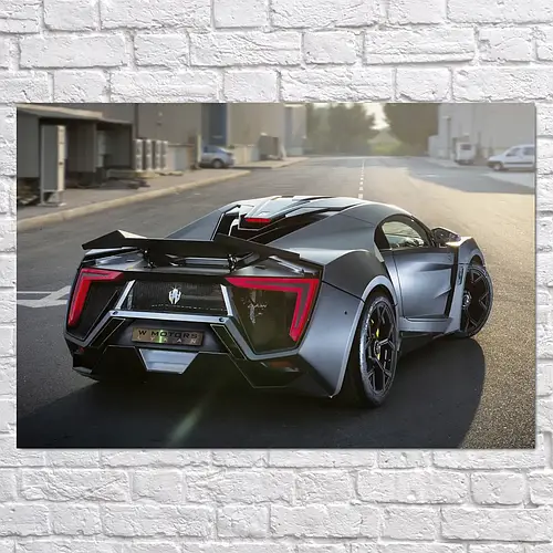 Машинка инерционная металлическая Lykan HyperSport Ликан 