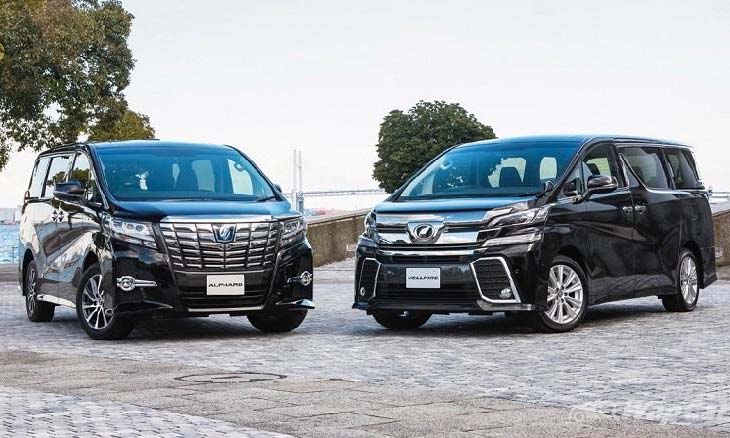 Минивэн класса люкс полный привод 8 мест TOYOTA ALPHARD 